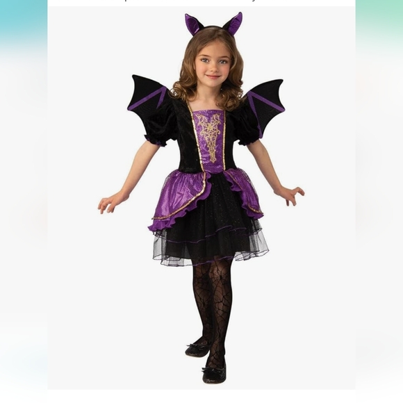 Pretty Bat Girls Costume - Picture 1 of 10
